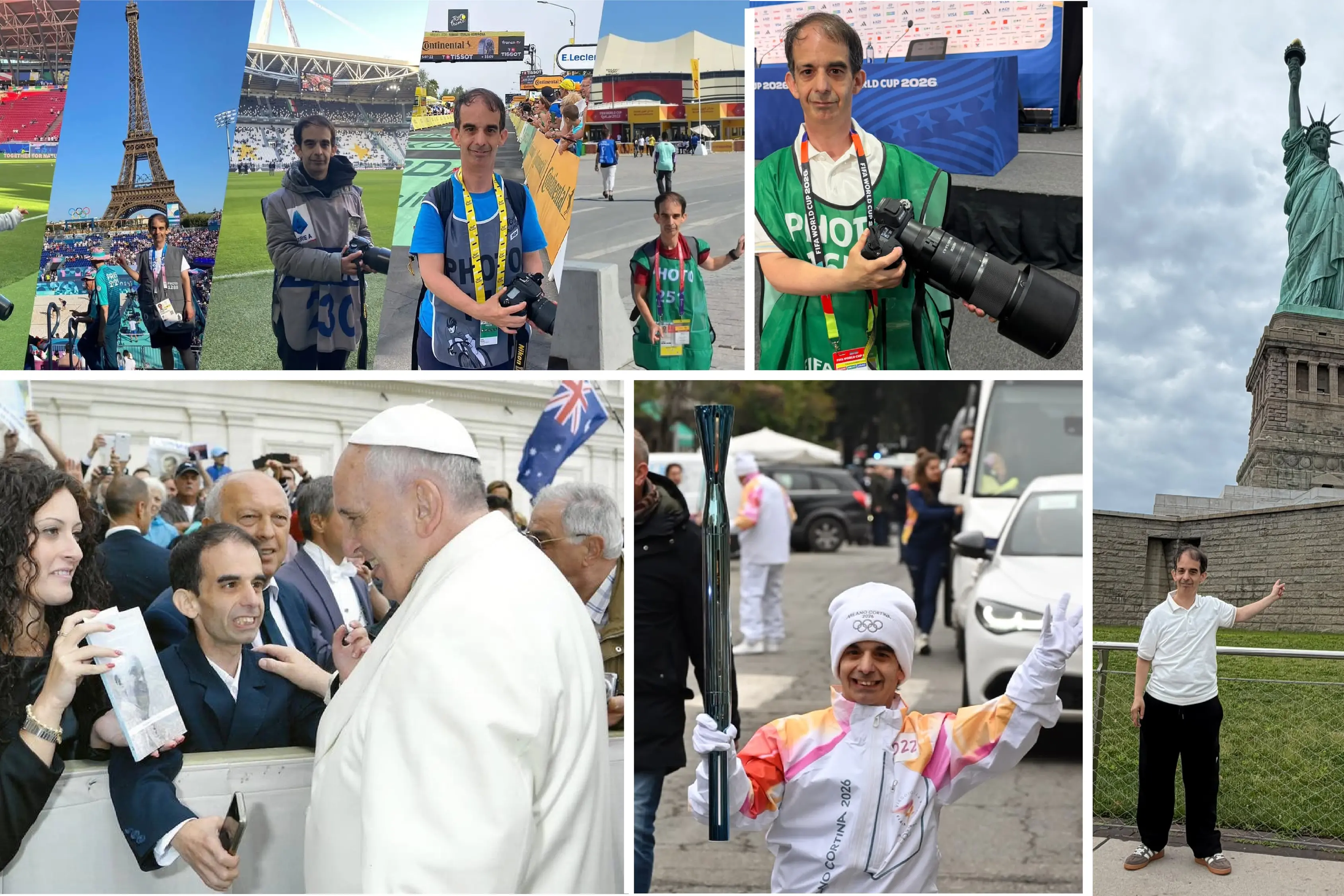 C'è un fotografo calabrese a bordo campo negli Stati Uniti: il viaggio mondiale di Pasquale Golia\n