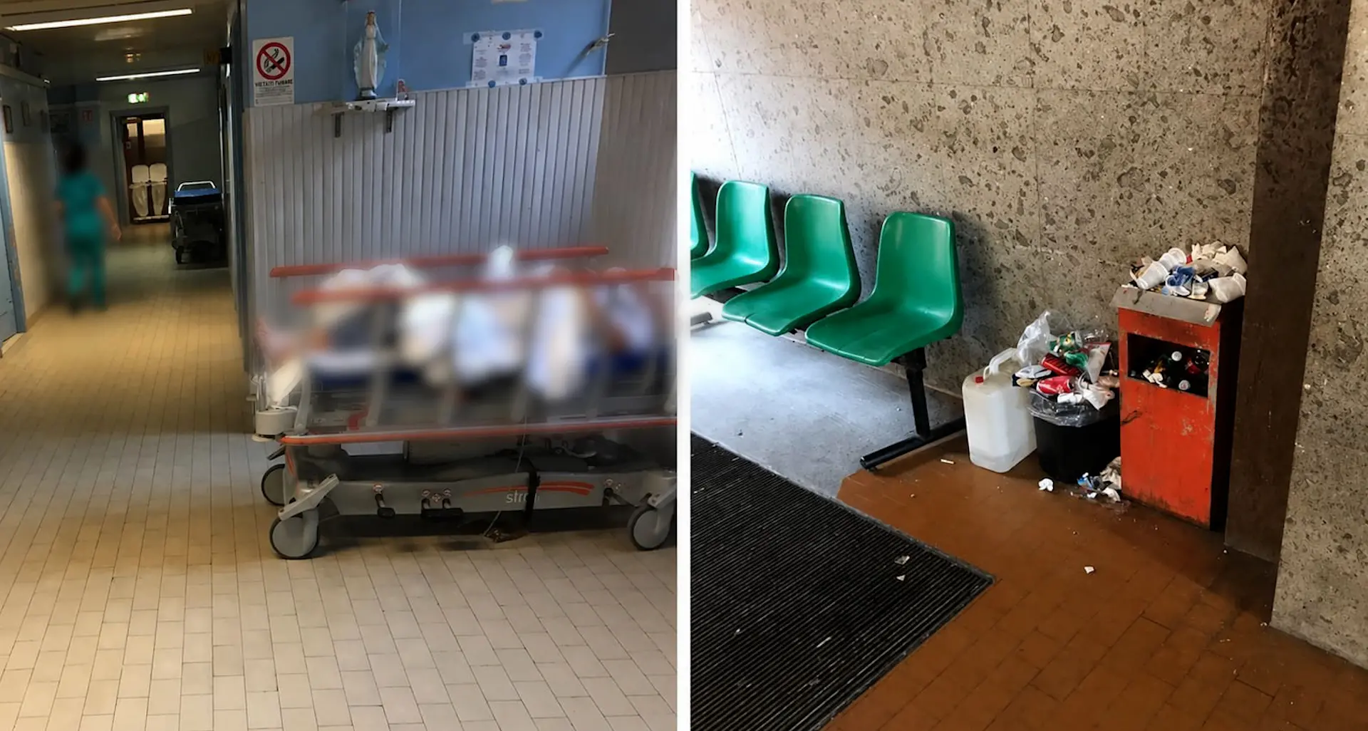 Pazienti sulle barelle e rifiuti:\u00A0Cesareo denuncia le condizioni del\u00A0pronto soccorso dell’ospedale di\u00A0Cetraro\n