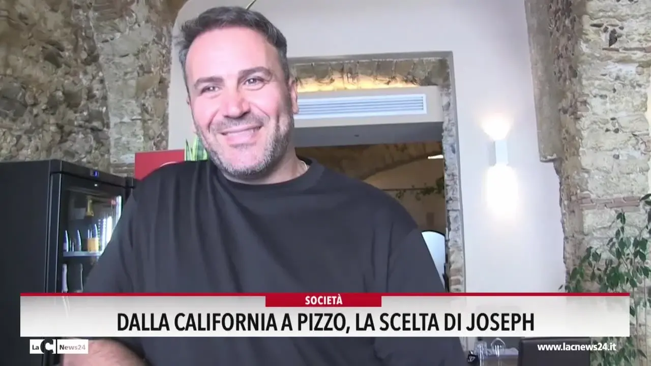 Dalla California a Pizzo, la scelta di Joseph