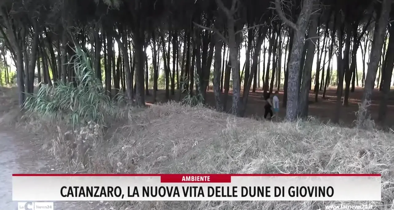 Catanzaro, la nuova vita delle dune di Giovino