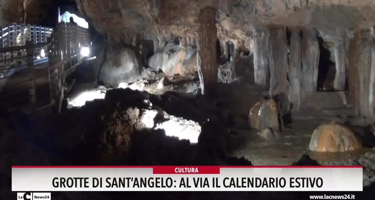 Grotte di Sant'Angelo, al via il calendario estivo