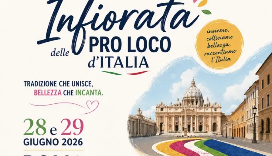 La Pro Loco Arintha di Rende rappresenterà la Calabria all'Infiorata delle Pro Loco d'Italia\n