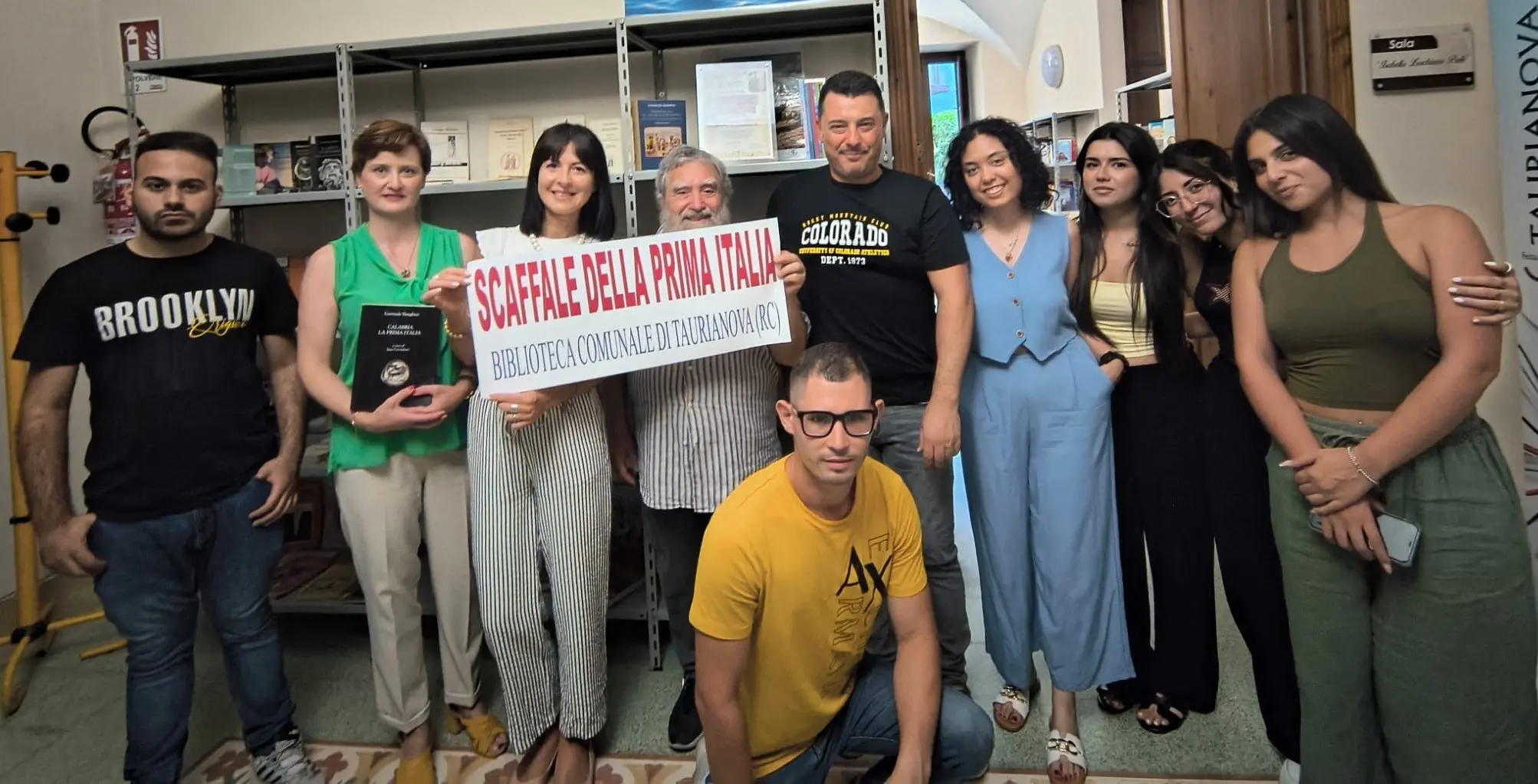 “Calabria Prima Italia”: inaugurato a Taurianova lo Scaffale dedicato alle origini della storia nazionale\n
