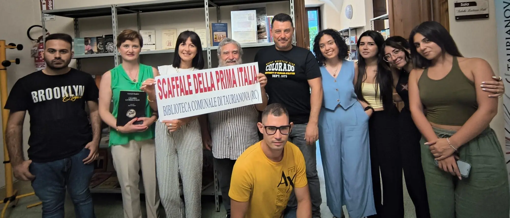 “Calabria Prima Italia”: inaugurato a Taurianova lo Scaffale dedicato alle origini della storia nazionale\n