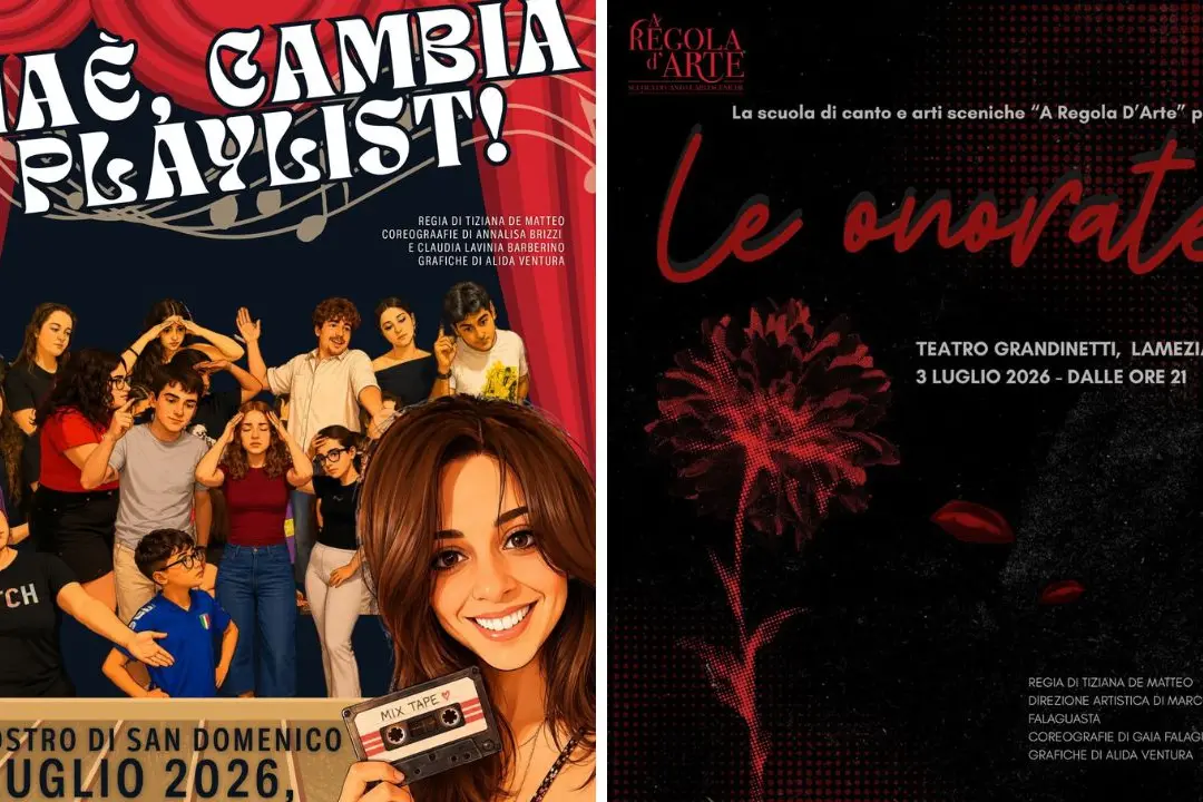 Lamezia, la scuola A Regola d'Arte\u00A0chiude l'anno con due serate tra musica e teatro\n