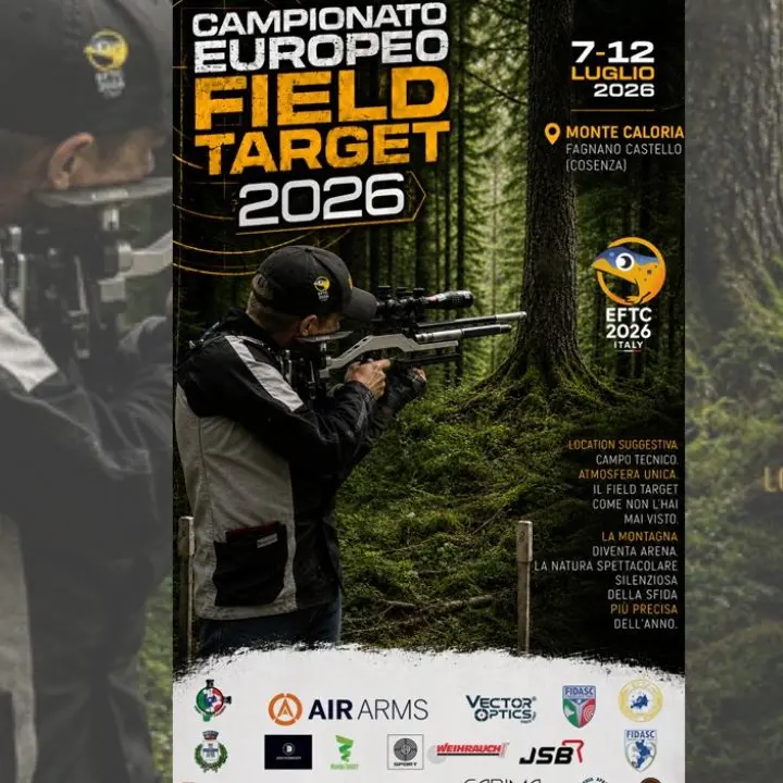 Tiro al bersaglio, i boschi di monte Caloria nel Cosentino pronti ad accogliere i migliori atleti europei per il Field target championship\n