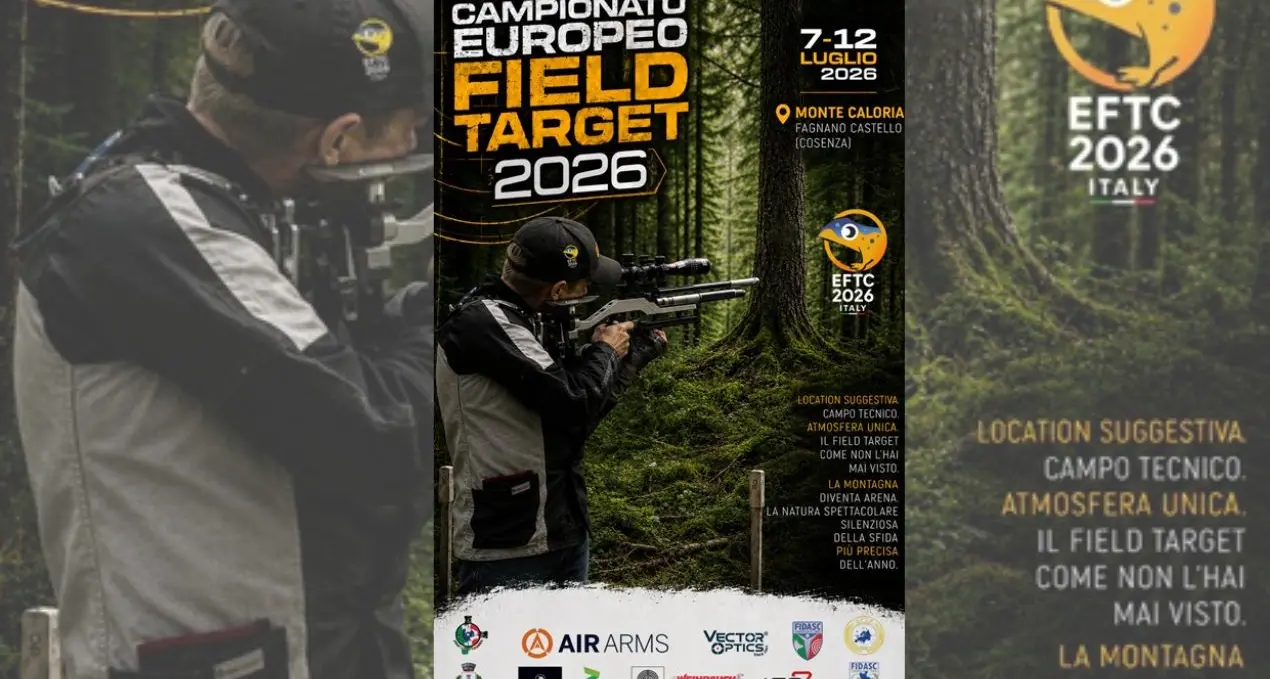 Tiro al bersaglio, i boschi di monte Caloria nel Cosentino pronti ad accogliere i migliori atleti europei per il Field target championship\n