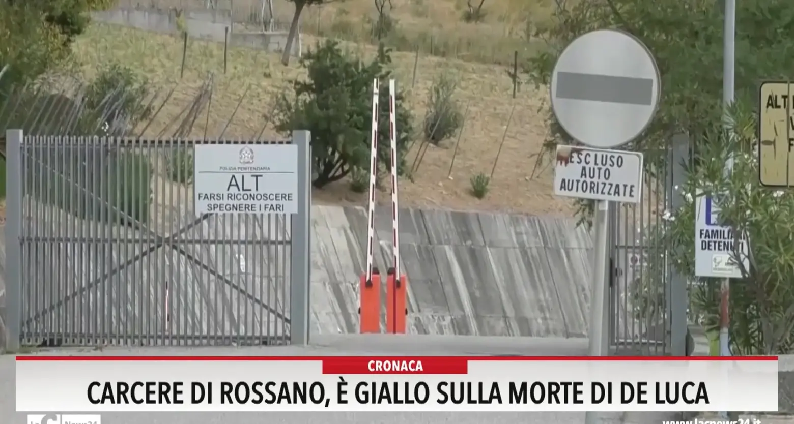Carcere di Rossano, è giallo sulla morte di De Luca