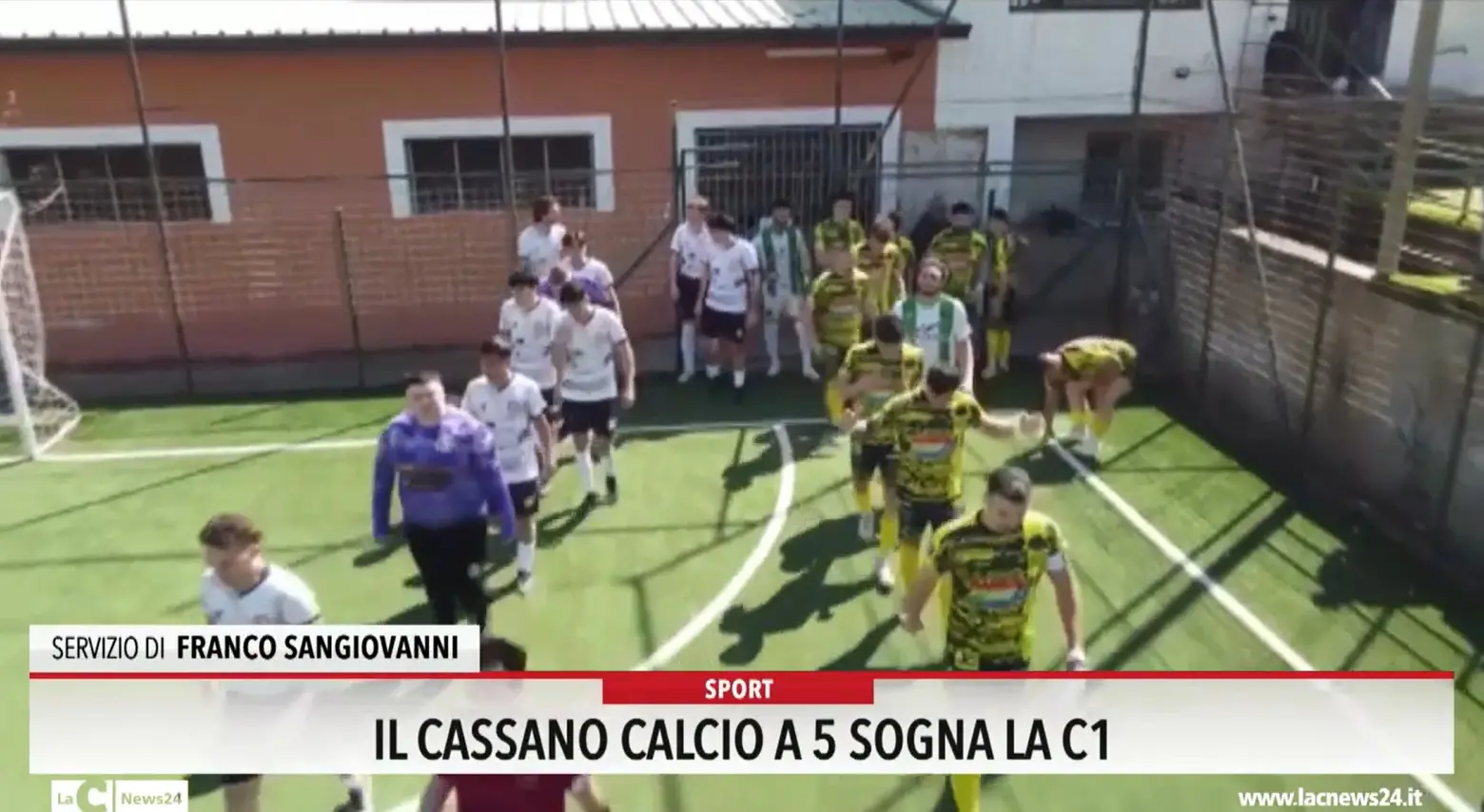 Il Cassano calcio a 5 sogna la C1