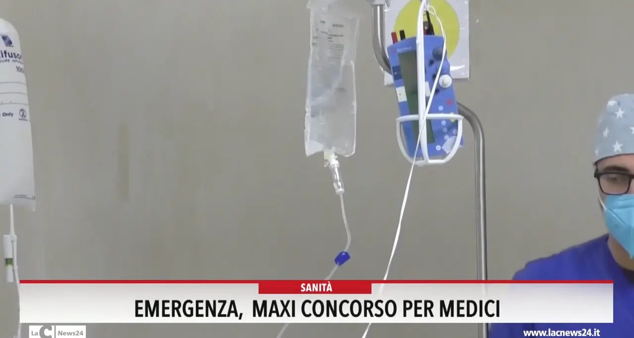 Emergenza, maxi concorso per medici