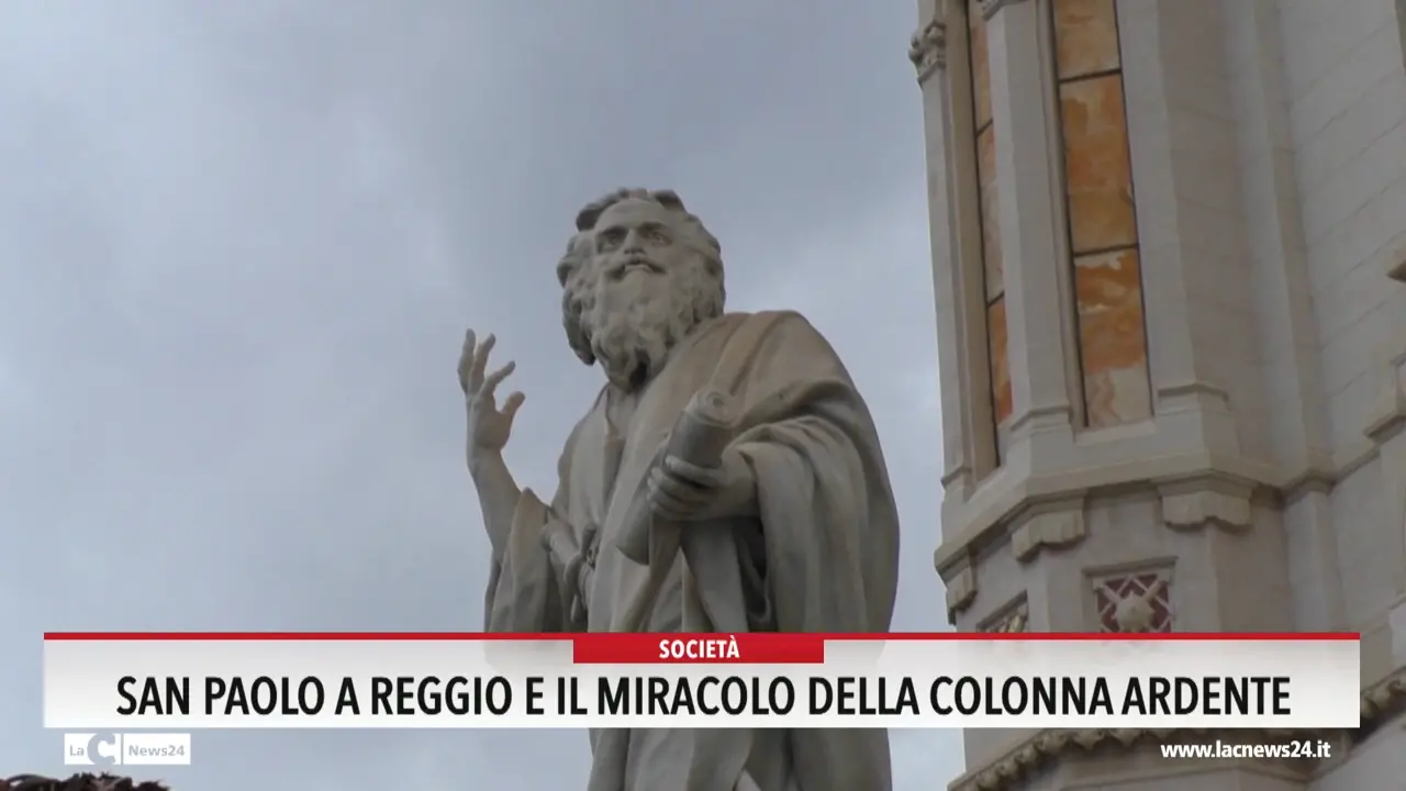 San Paolo a Reggio e il miracolo della colonna ardente