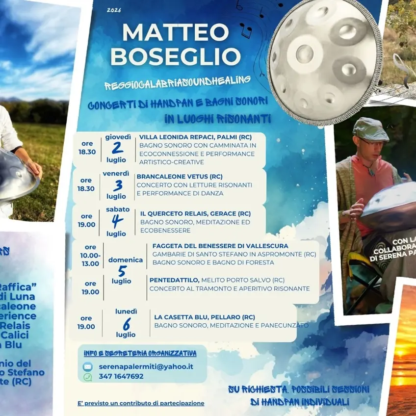 Al via i Luoghi Risonanti: dal 2 al 6 luglio\u00A0un grande percorso di ecoconnessione in seno alla Città Metropolitana di Reggio\u00A0\n
