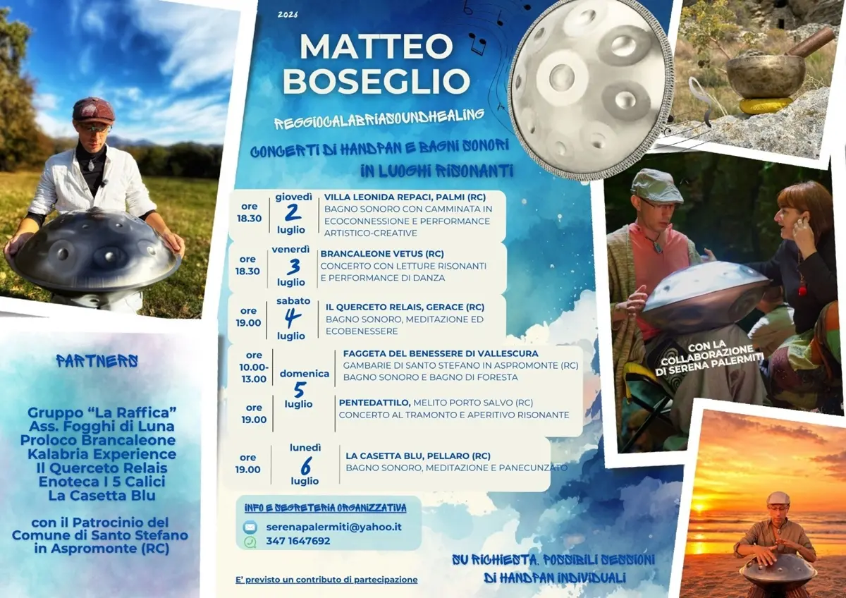 Al via i Luoghi Risonanti: dal 2 al 6 luglio\u00A0un grande percorso di ecoconnessione in seno alla Città Metropolitana di Reggio\u00A0\n