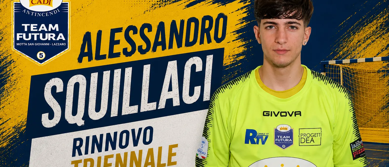 Cadi Antincendi Futura, Alessandro Squillaci rinnova fino al 2029: il club blinda uno dei suoi giovani più promettenti e investe sul futuro del progetto gialloblù\n