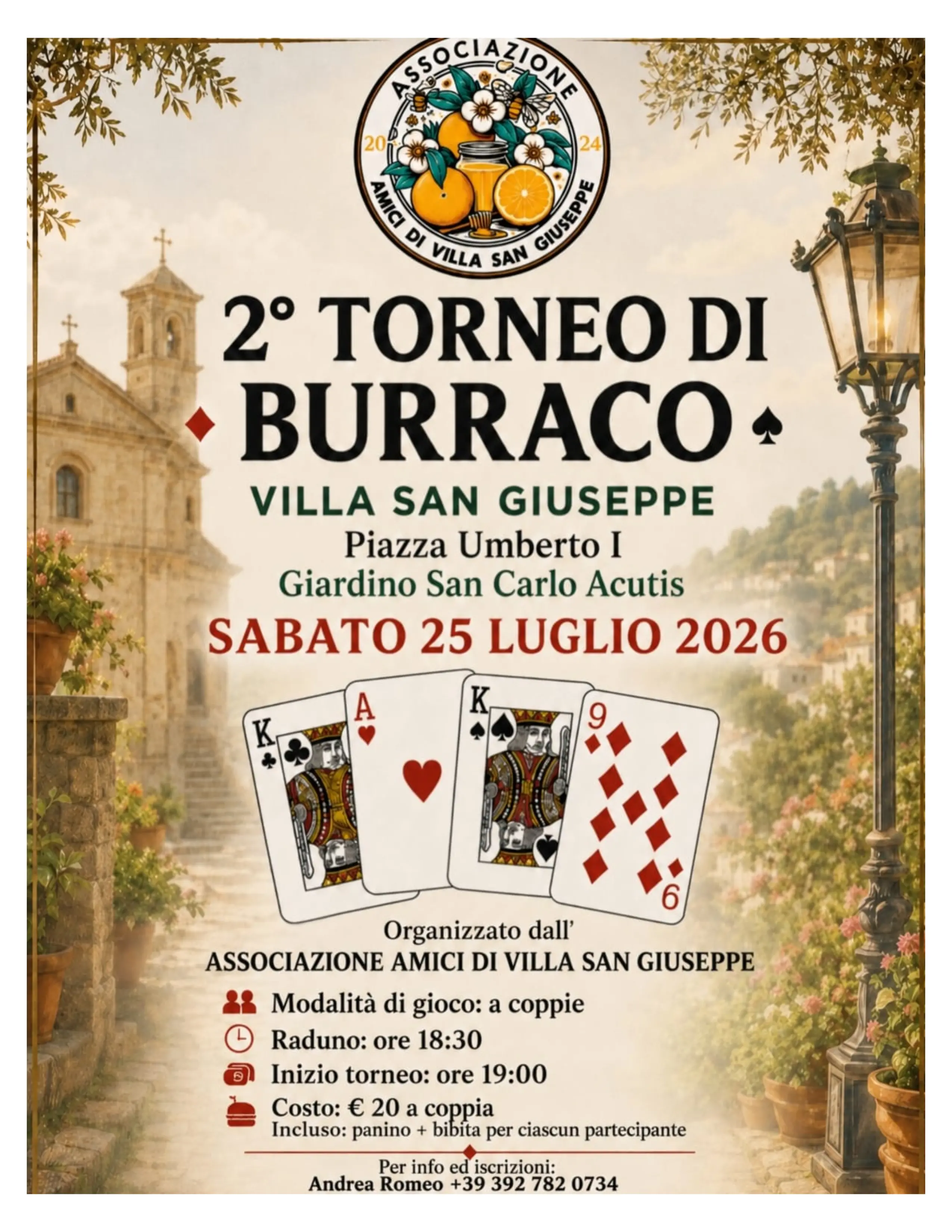 A Villa San Giuseppe si accende l’estate: disco music e burraco inaugurano il cartellone degli Amici di Villa San Giuseppe\n