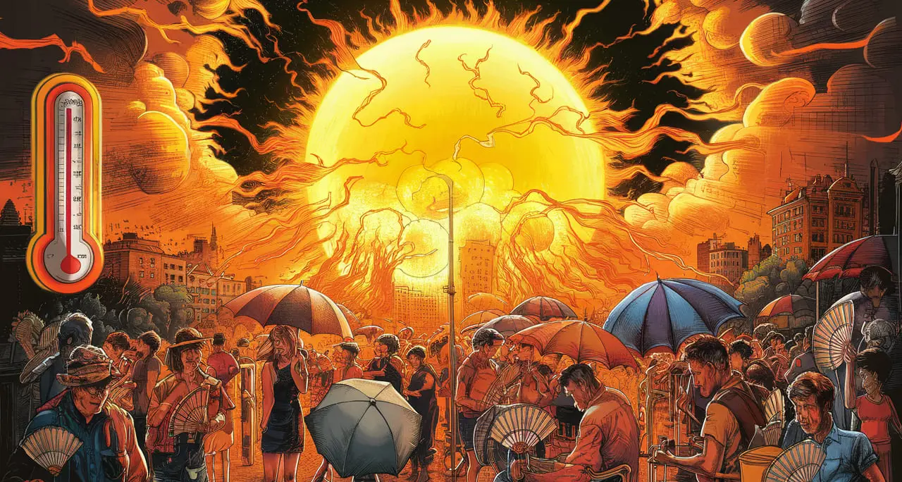 2032, il caldo ha vinto: il mondo a 50 gradi tra città fantasma e clima impazzito\n