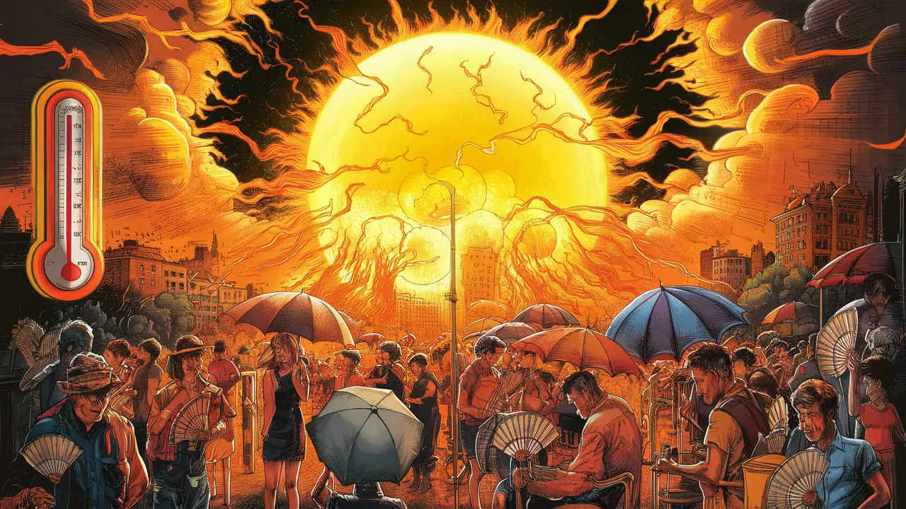2032, il caldo ha vinto: il mondo a 50 gradi tra città fantasma e clima impazzito\n