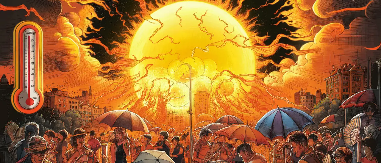 2032, il caldo ha vinto: il mondo a 50 gradi tra città fantasma e clima impazzito\n