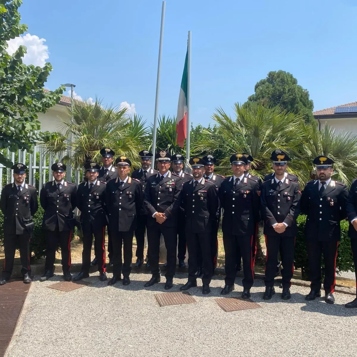 Carabinieri, il Generale Pellegrino in visita alla Compagnia di Girifalco\n