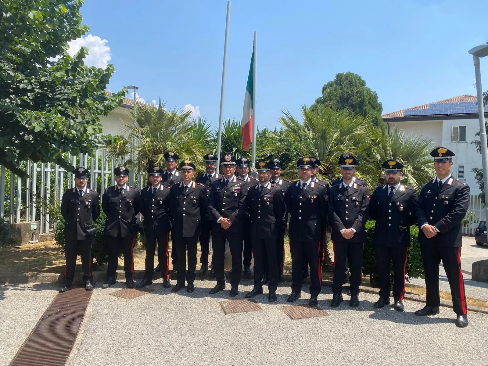 Carabinieri, il Generale Pellegrino in visita alla Compagnia di Girifalco\n