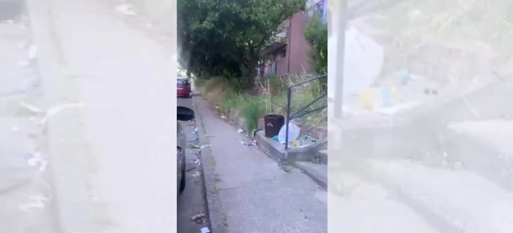 «Siamo stati abbandonati»: il video denuncia dal quartiere Serra Spiga