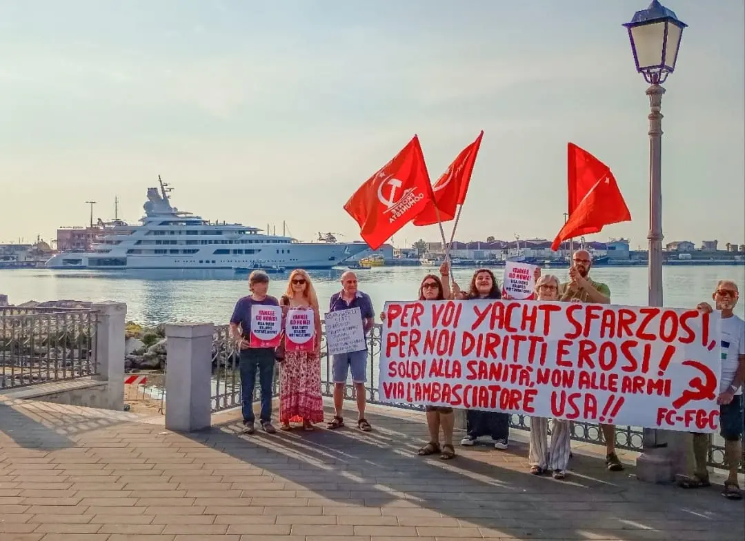 Rifondazione Comunista contro l’arrivo dello yacht di Fertitta a Vibo Marina: «Servono investimenti nei territori, non passerelle di lusso»\n