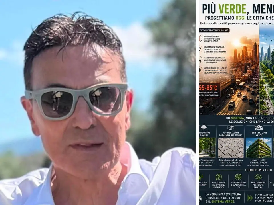 Caldo estremo, l’urbanista De Paola: «Dobbiamo progettare città capaci di resistere al cambiamento climatico»