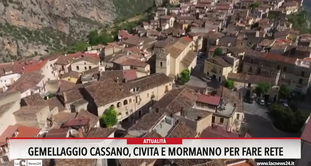 Gemellaggio Cassano, Civita e Mormanno per fare rete