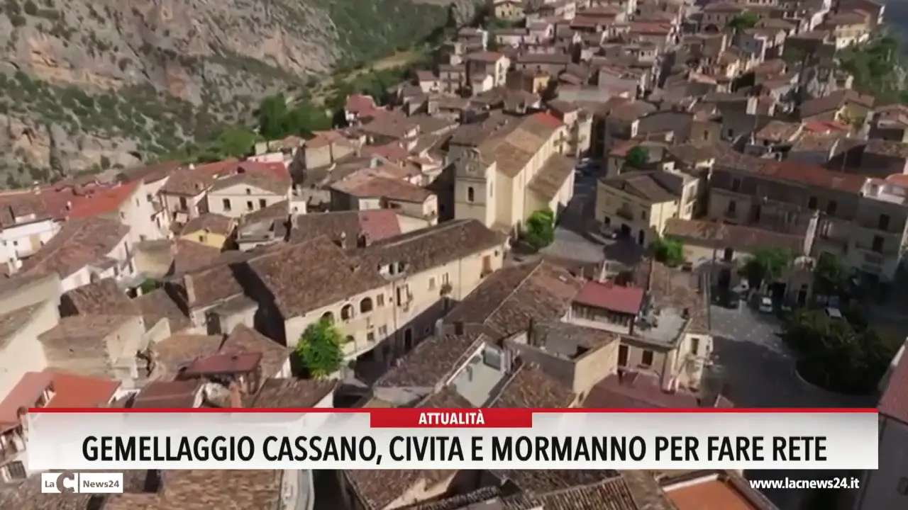 Gemellaggio Cassano, Civita e Mormanno per fare rete