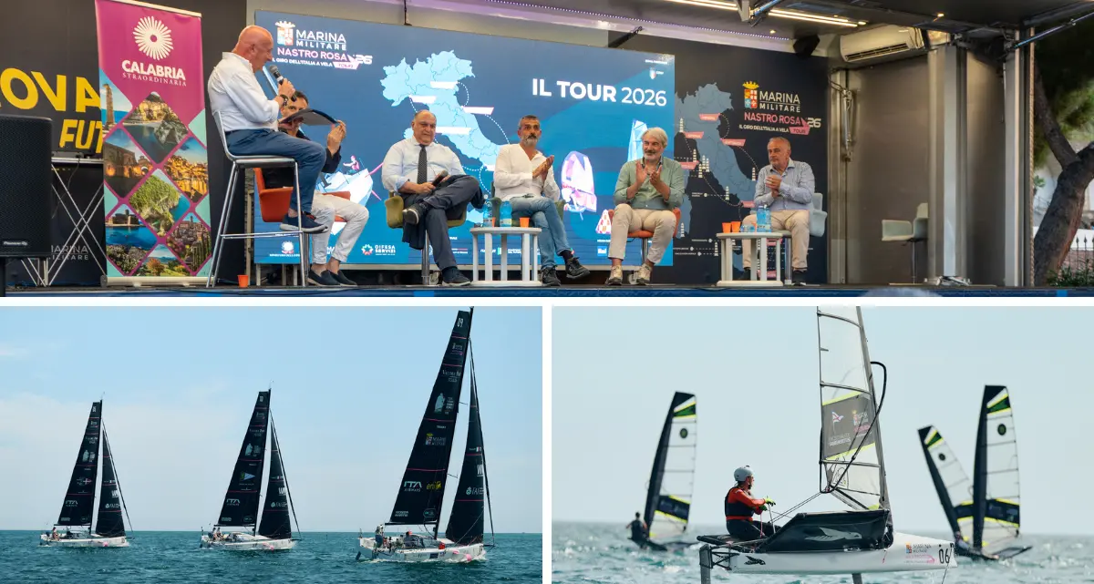 Giro d’Italia in vela, Tropea conquista il Marina Militare Nastro Rosa Tour e punta alla conferma nel 2026\n
