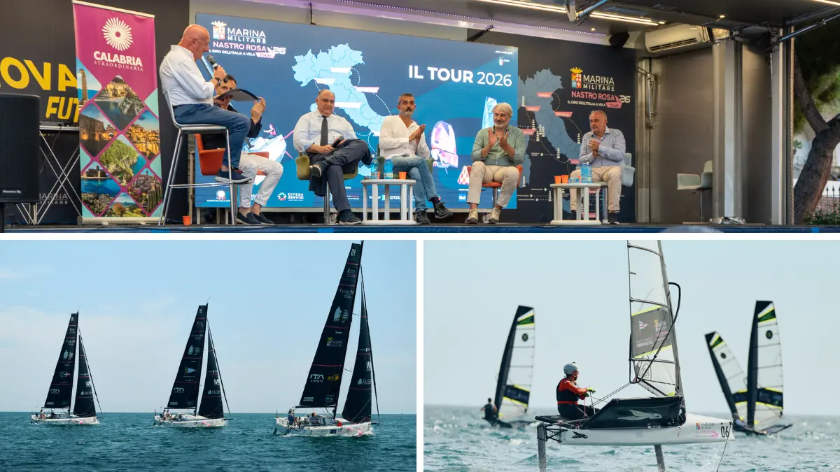 Giro d’Italia in vela, Tropea conquista il Marina Militare Nastro Rosa Tour e punta alla conferma nel 2026\n