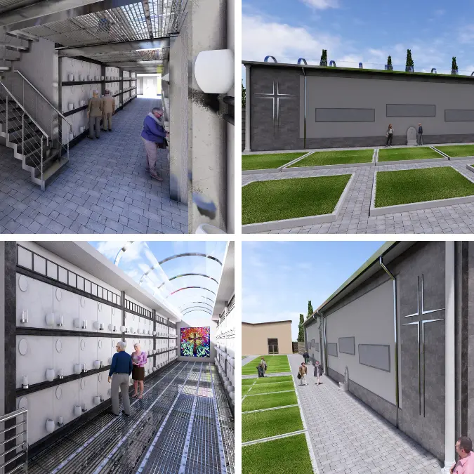 Cimitero di Vibo, approvato il progetto per l’ampliamento: saranno creati altri\u00A0489\u00A0loculi, 176 ossari, 70 lotti per edicole funerarie private\n