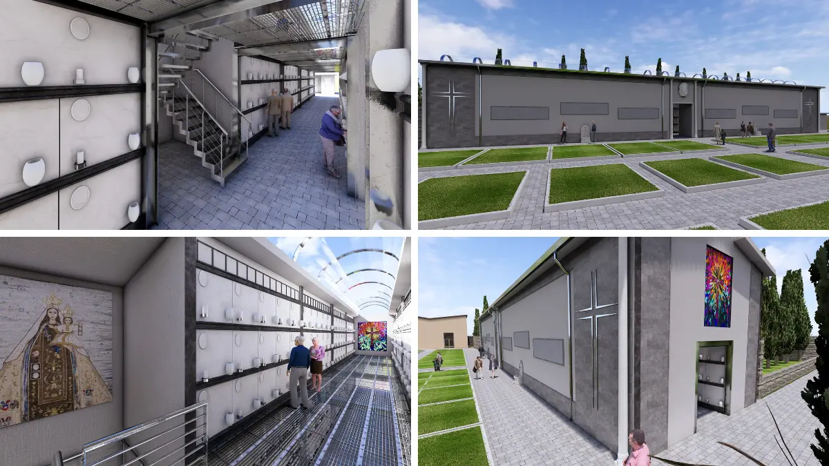 <p>I lavori che verrano effettuati nel cimitero di Vibo citt&agrave;</p>\\n