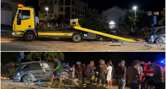 Rossano, Audi Q5 sbanda in contrada Petra: ingenti danni causati\n