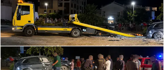 Rossano, Audi Q5 sbanda in contrada Petra: ingenti danni causati\n