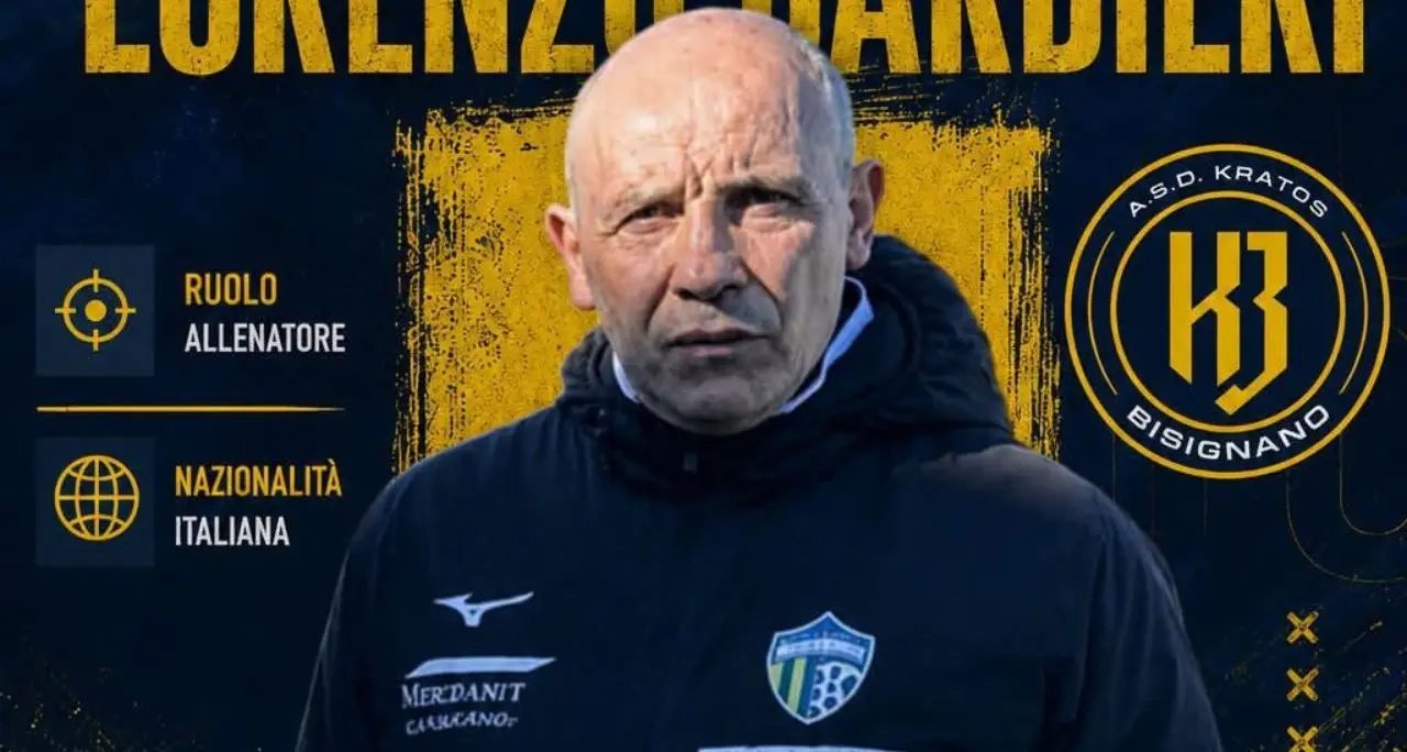 Dilettanti, soluzione interna per il Kratos Bisignano: panchina affidata a mister Lorenzo Barbieri\n