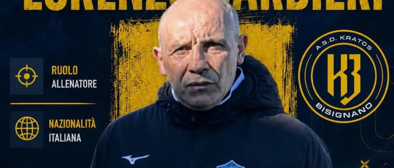 Dilettanti, soluzione interna per il Kratos Bisignano: panchina affidata a mister Lorenzo Barbieri\n
