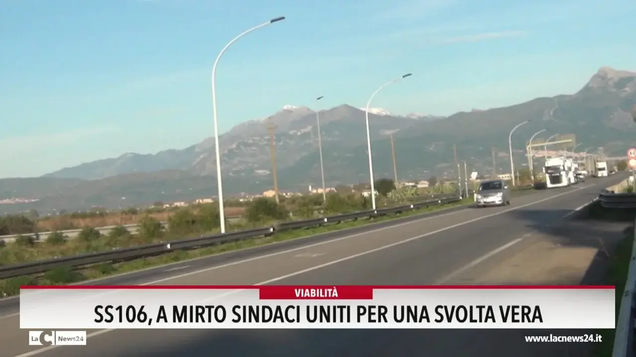 Ss106, a Mirto sindaci uniti per una svolta vera