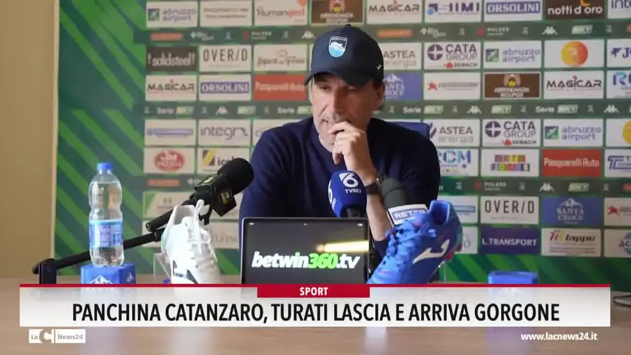 Panchina Catanzaro, Turati lascia e arriva Gorgone