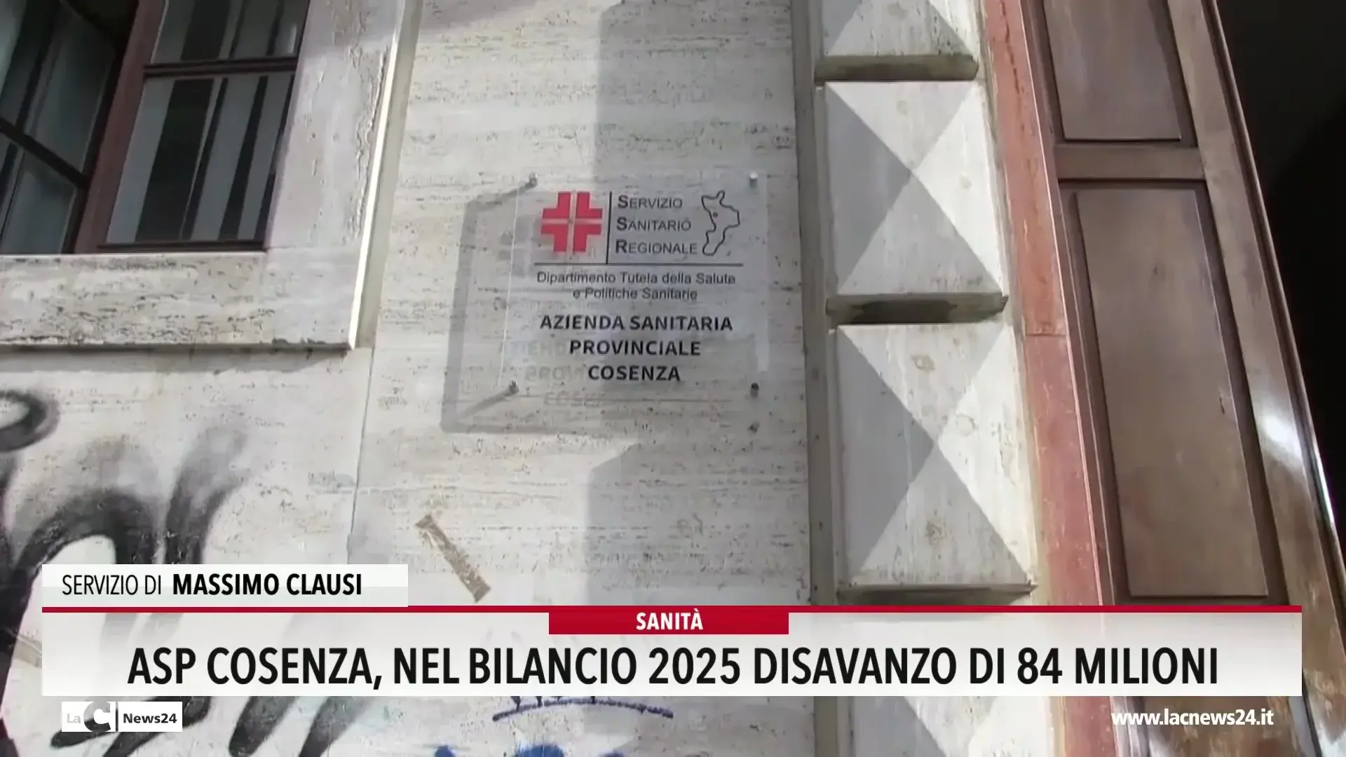 ASP Cosenza, nel bilancio 2025 disavanzo di 84 milioni
