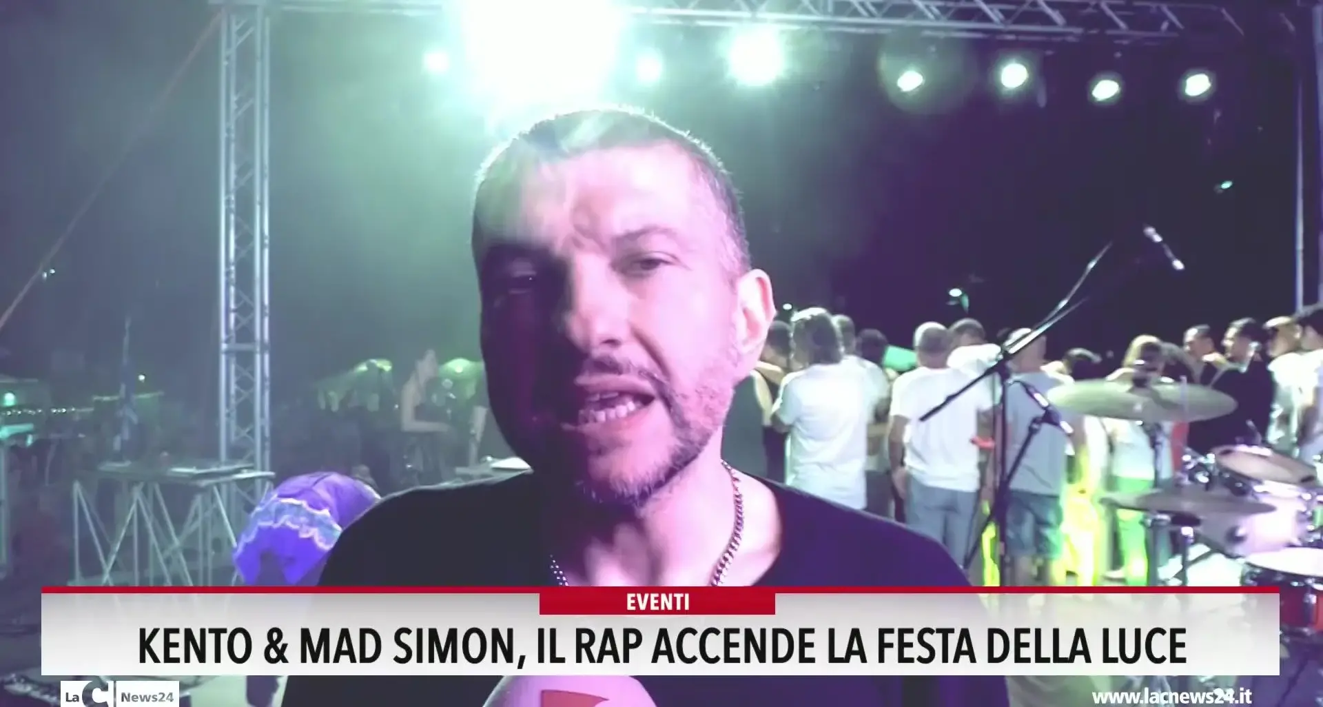 Kento e Mad Simon, il rap accende la festa della luce
