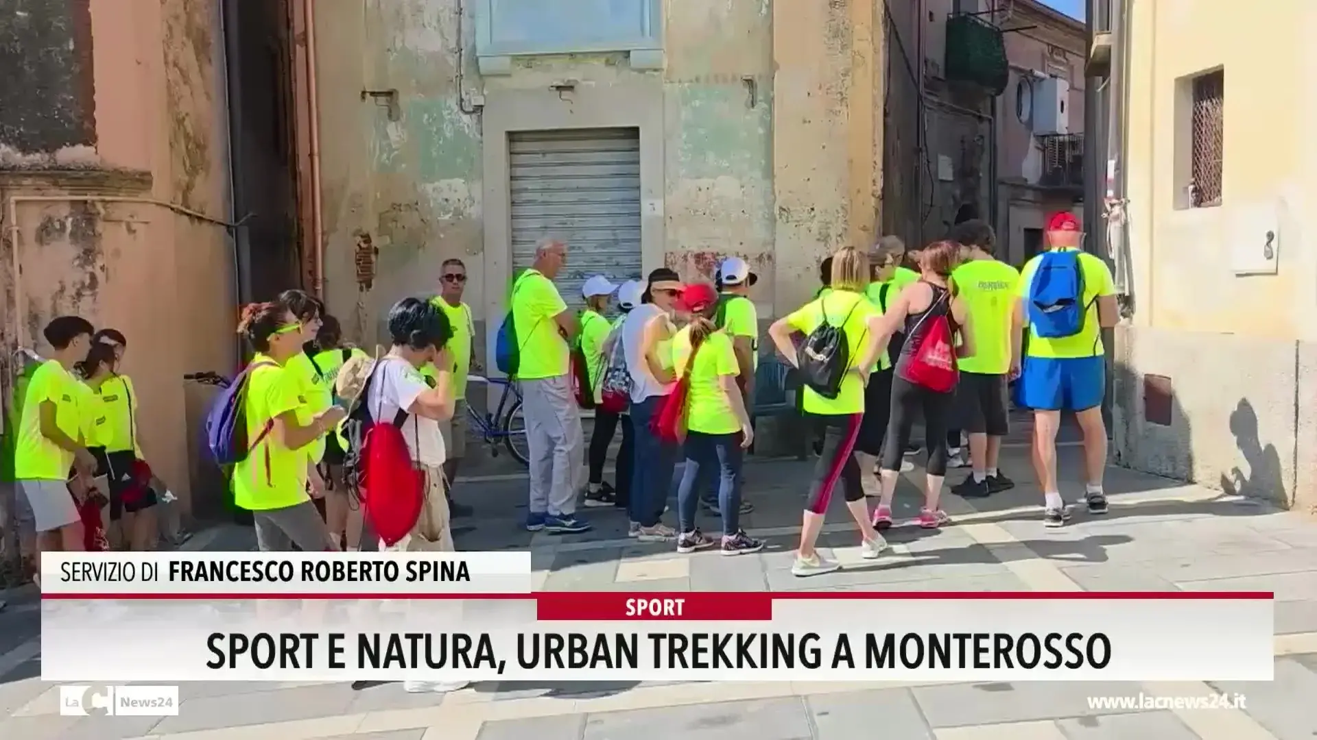 Sport e natura, Urban Trekking a Monterosso