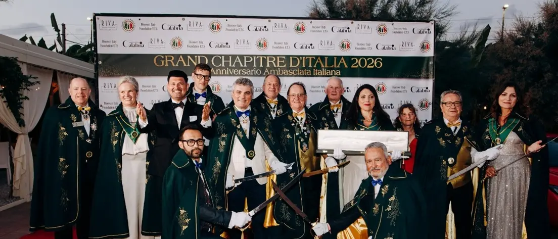 Grand Chapitre d’Italia 2026: a Falerna Marina un evento internazionale che ha lasciato il segno\n