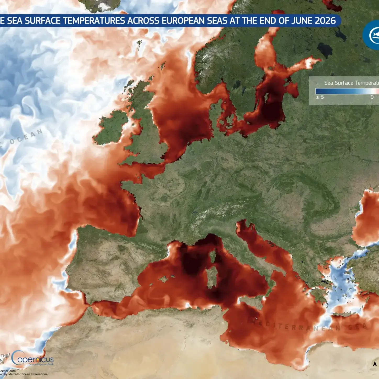 <p>Allarme Mediterraneo, il mare bolle: sei gradi sopra la media e ora cresce il rischio di temporali violenti</p>