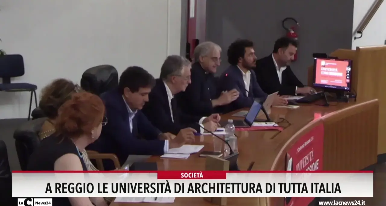 a reggio le universita di architettura di tutta italia