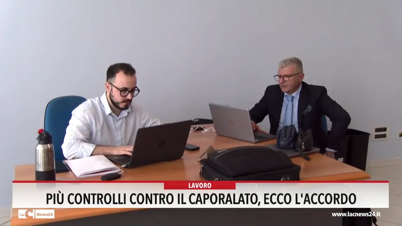 Piu controlli contro il caporalato, ecco l'accordo