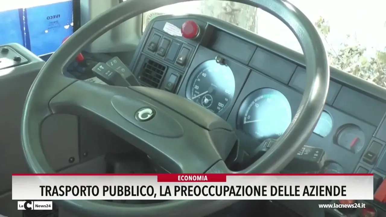 Trasporto pubblico, la preoccupazione delle aziende