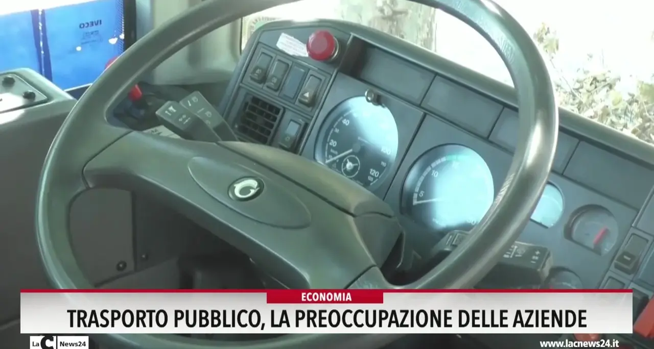 Trasporto pubblico, la preoccupazione delle aziende