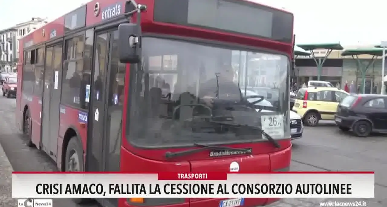 Crisi Amaco, fallita la cessione al consorzio autolinee