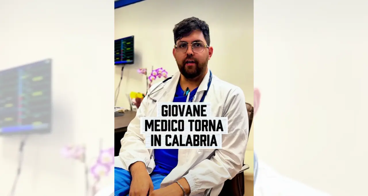 Medico rientra Calabria dopo aver studiato al Nord e si rivolge ai colleghi: «Tornate per valorizzare questo territorio»\n